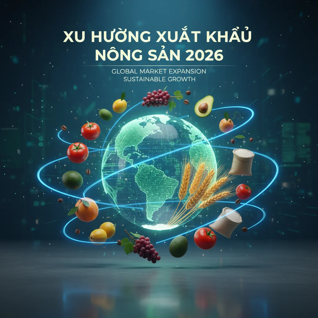 xu hướng xuất khẩu nông sản 2026