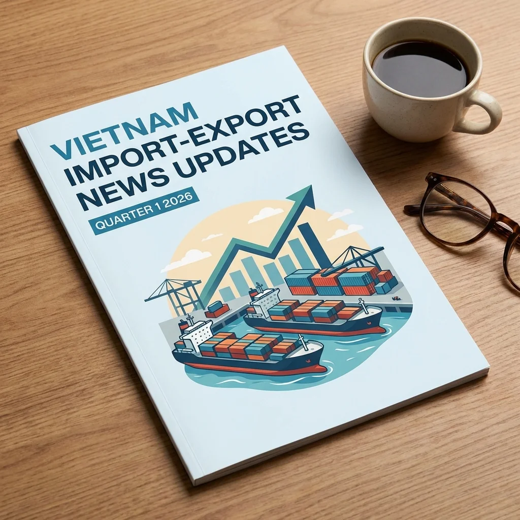 Vietnam import-export news updates quarter 1 2026